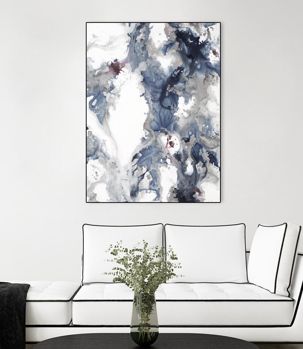 Treasure Spot II by Daleno Art on GIANT ART - pink abstract abstrait