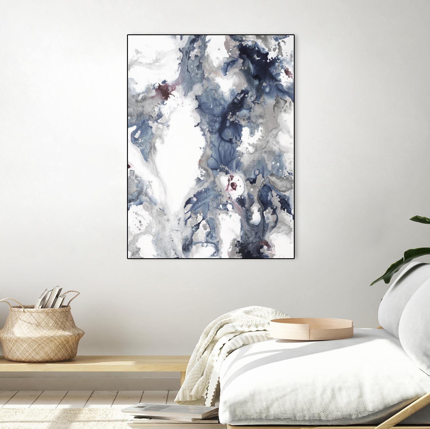 Treasure Spot II by Daleno Art on GIANT ART - pink abstract abstrait