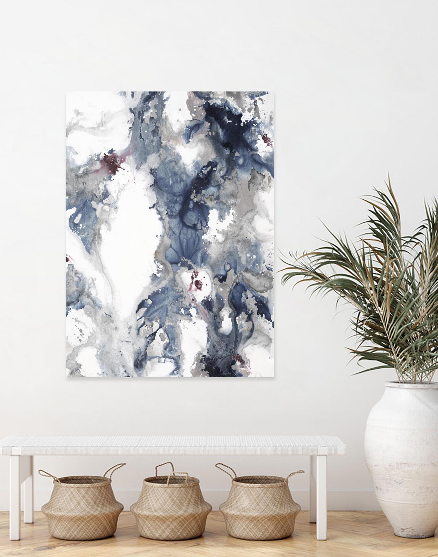 Treasure Spot II by Daleno Art on GIANT ART - pink abstract abstrait