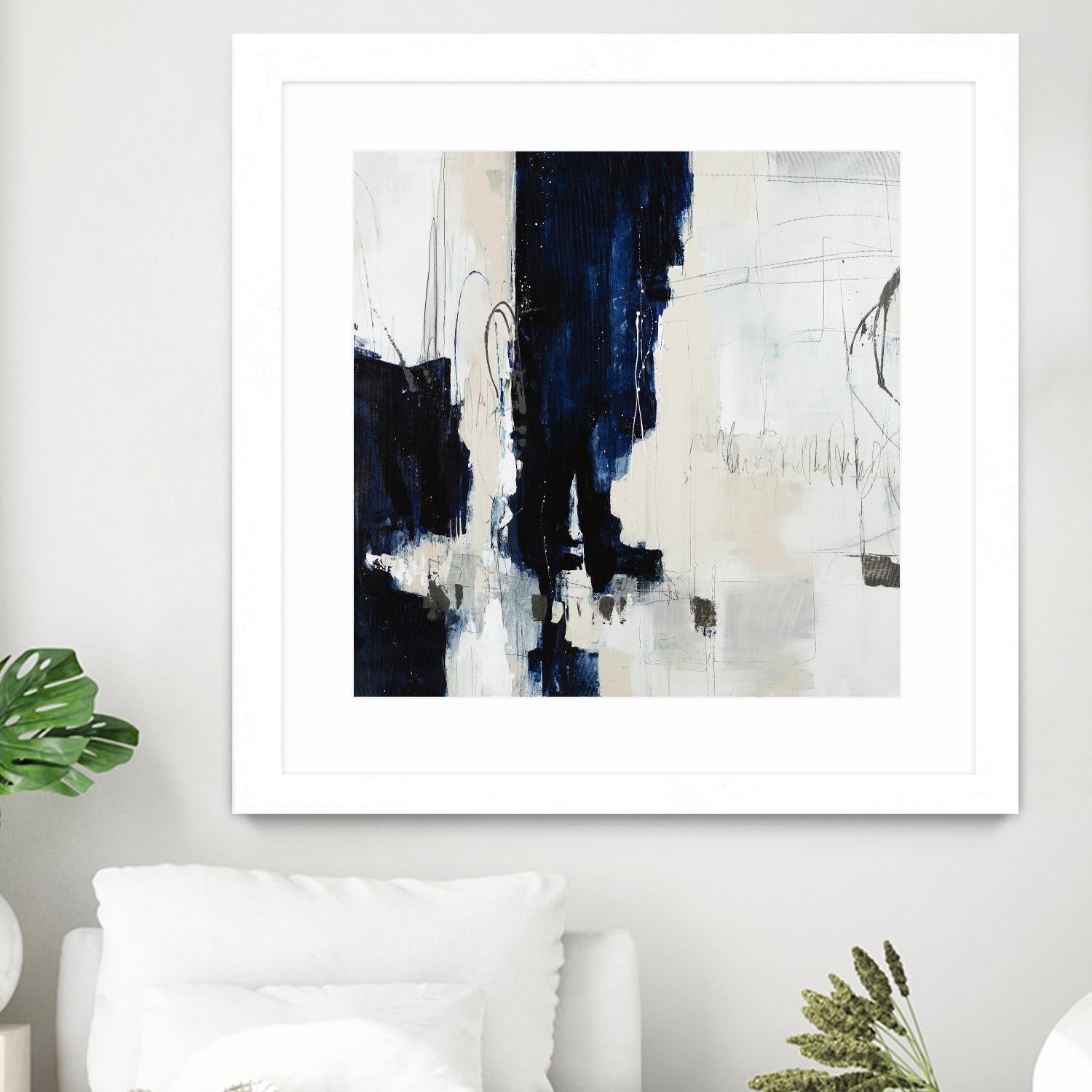 Underground Mechanics by Daleno Art on GIANT ART - blue abstract abstrait