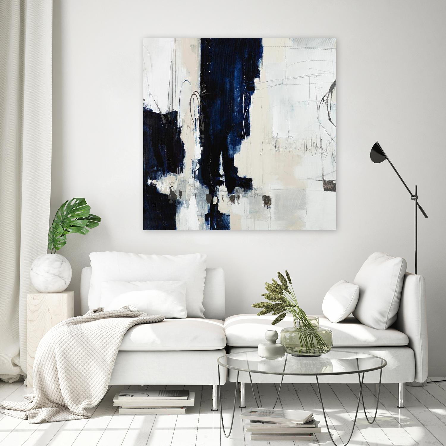 Underground Mechanics by Daleno Art on GIANT ART - blue abstract abstrait