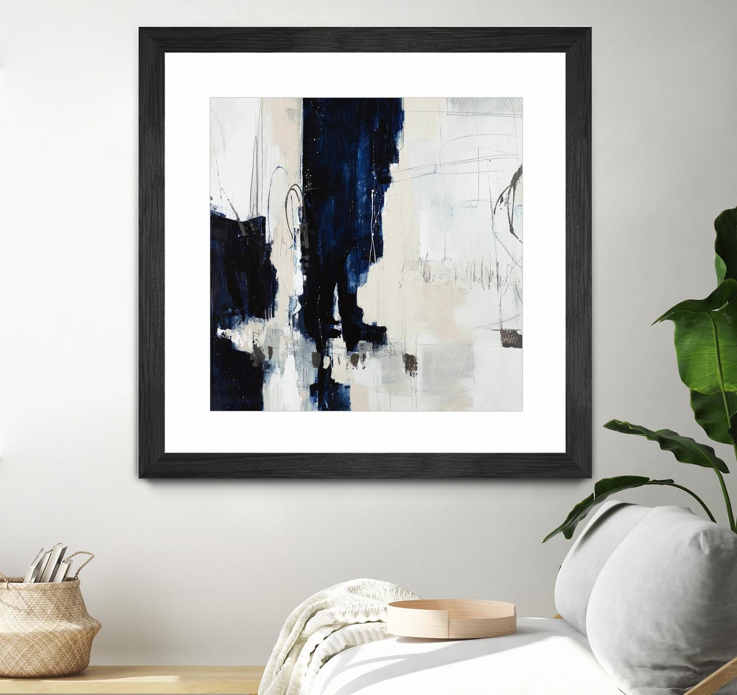 Underground Mechanics by Daleno Art on GIANT ART - blue abstract abstrait