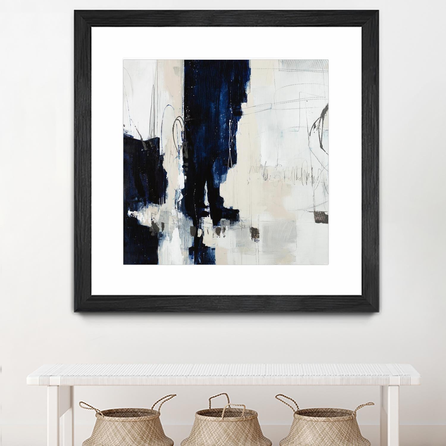 Underground Mechanics by Daleno Art on GIANT ART - blue abstract abstrait