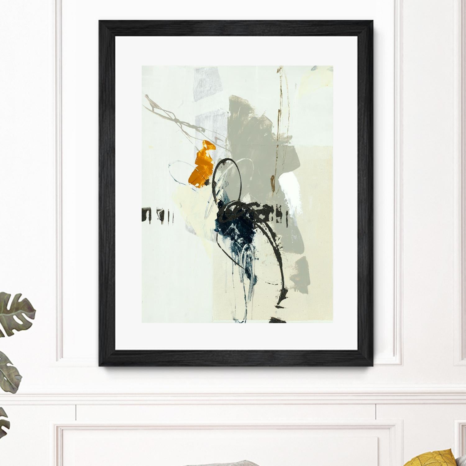 Outburst V by Daleno Art on GIANT ART - orange abstract abstract