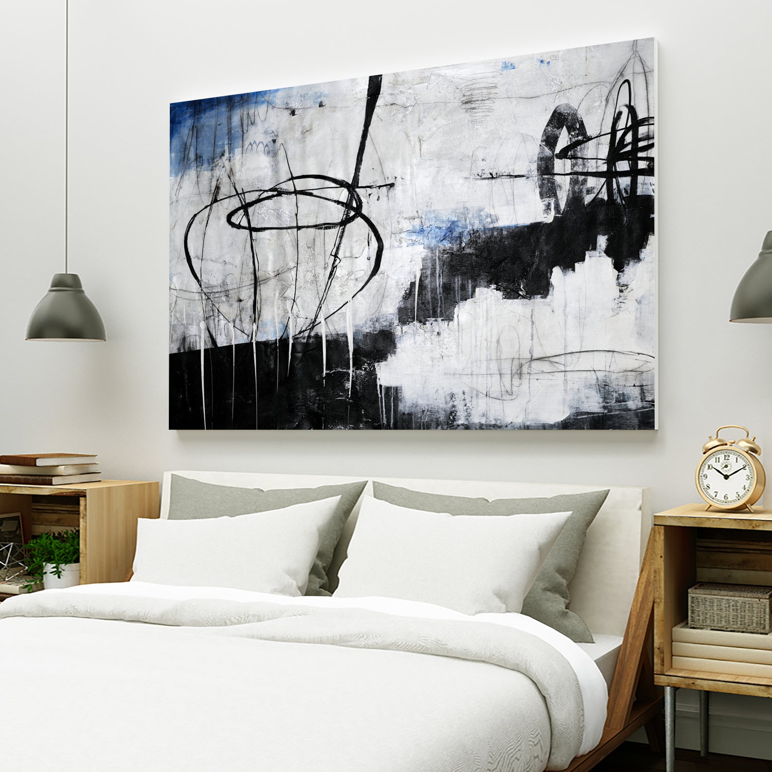 About That Twirl by Daleno Art on GIANT ART - black abstract