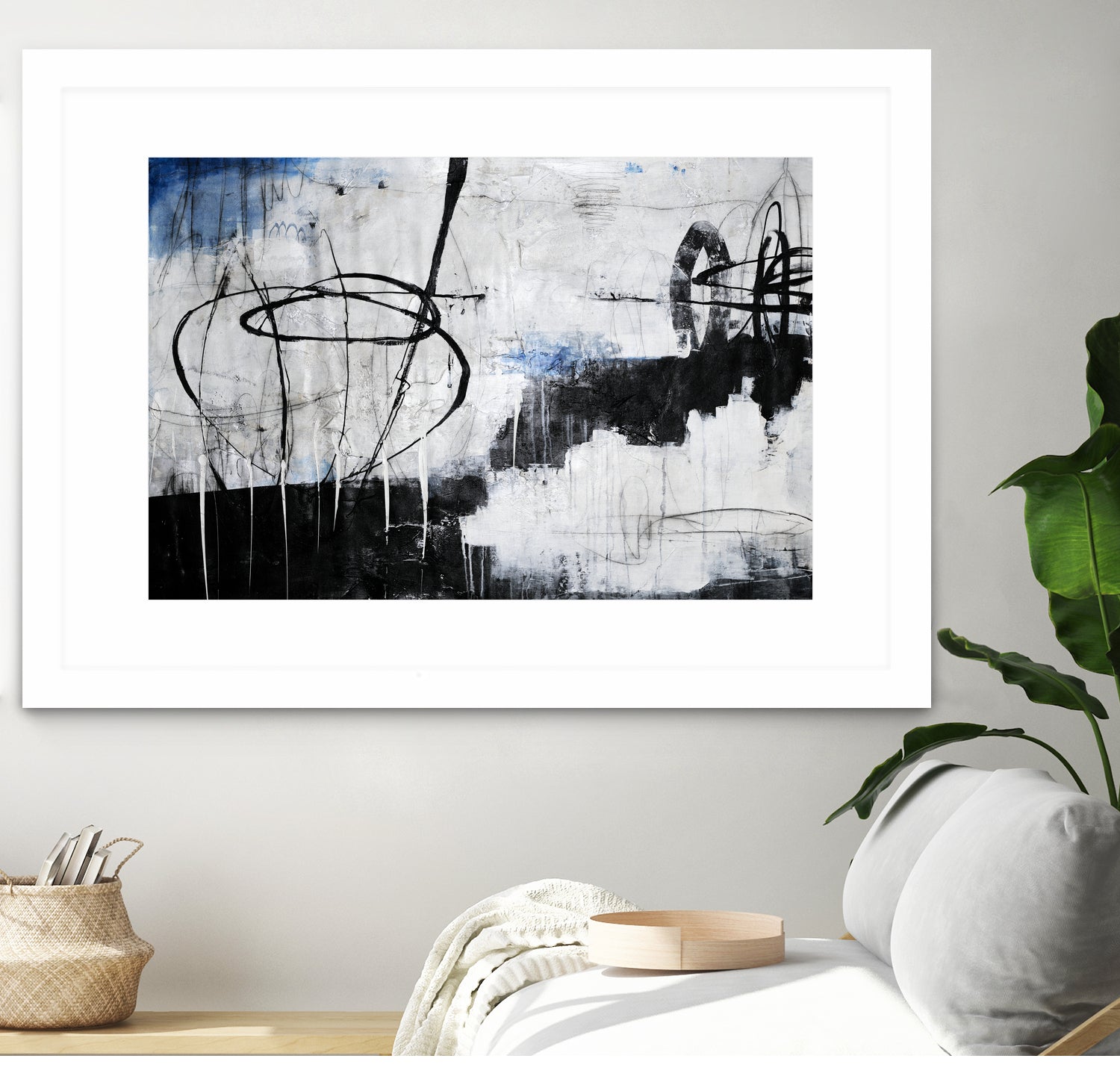 About That Twirl by Daleno Art on GIANT ART - black abstract