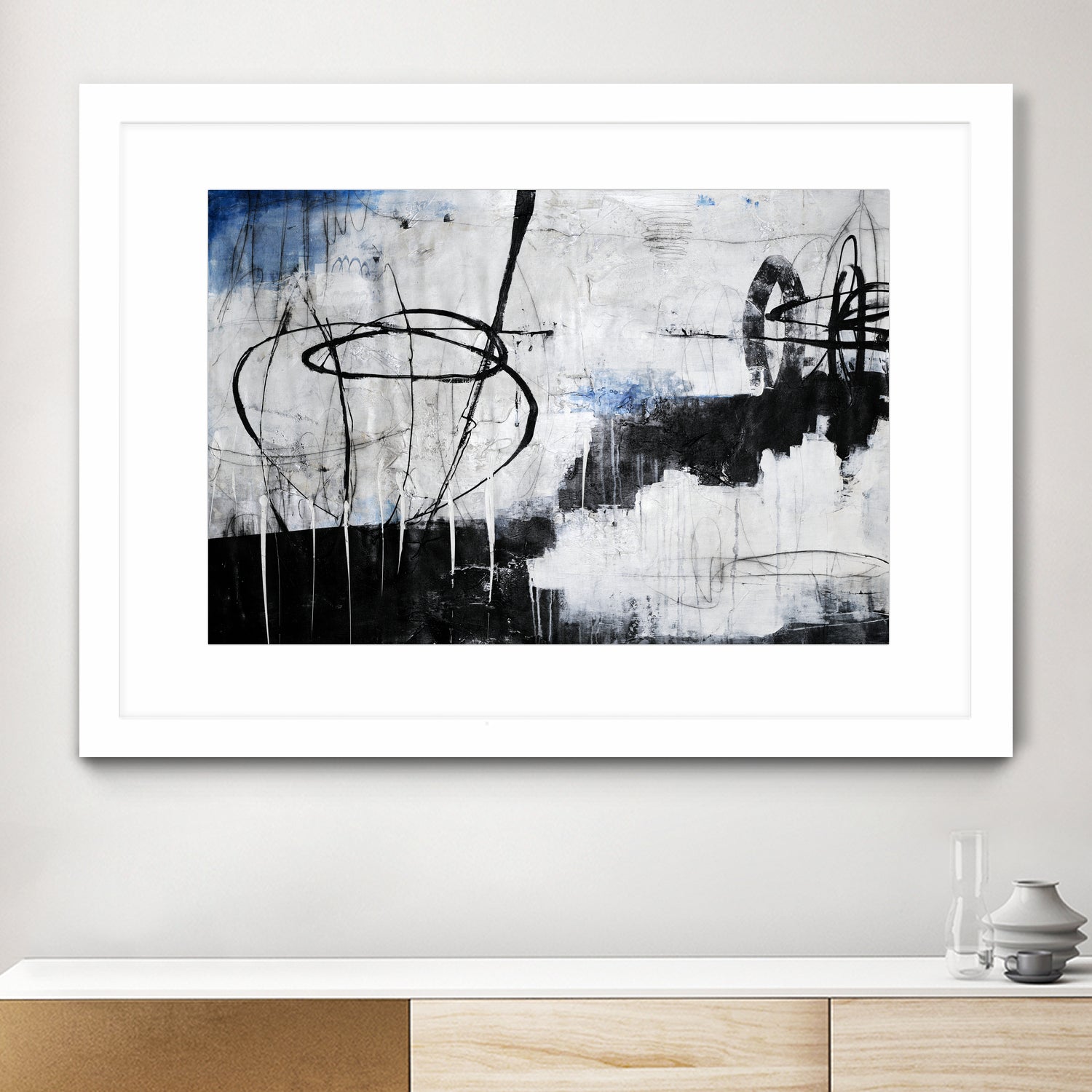 About That Twirl by Daleno Art on GIANT ART - black abstract
