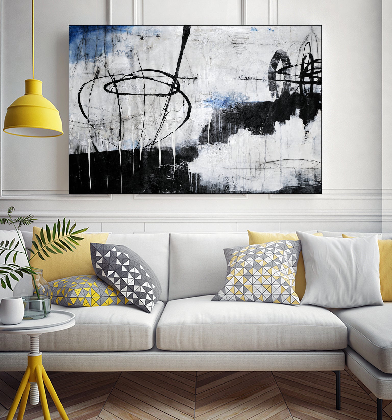 About That Twirl by Daleno Art on GIANT ART - black abstract