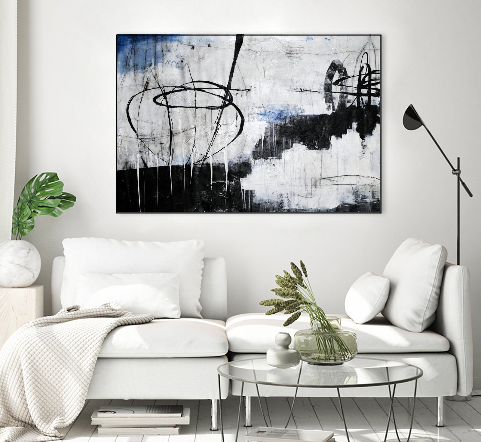 About That Twirl by Daleno Art on GIANT ART - black abstract