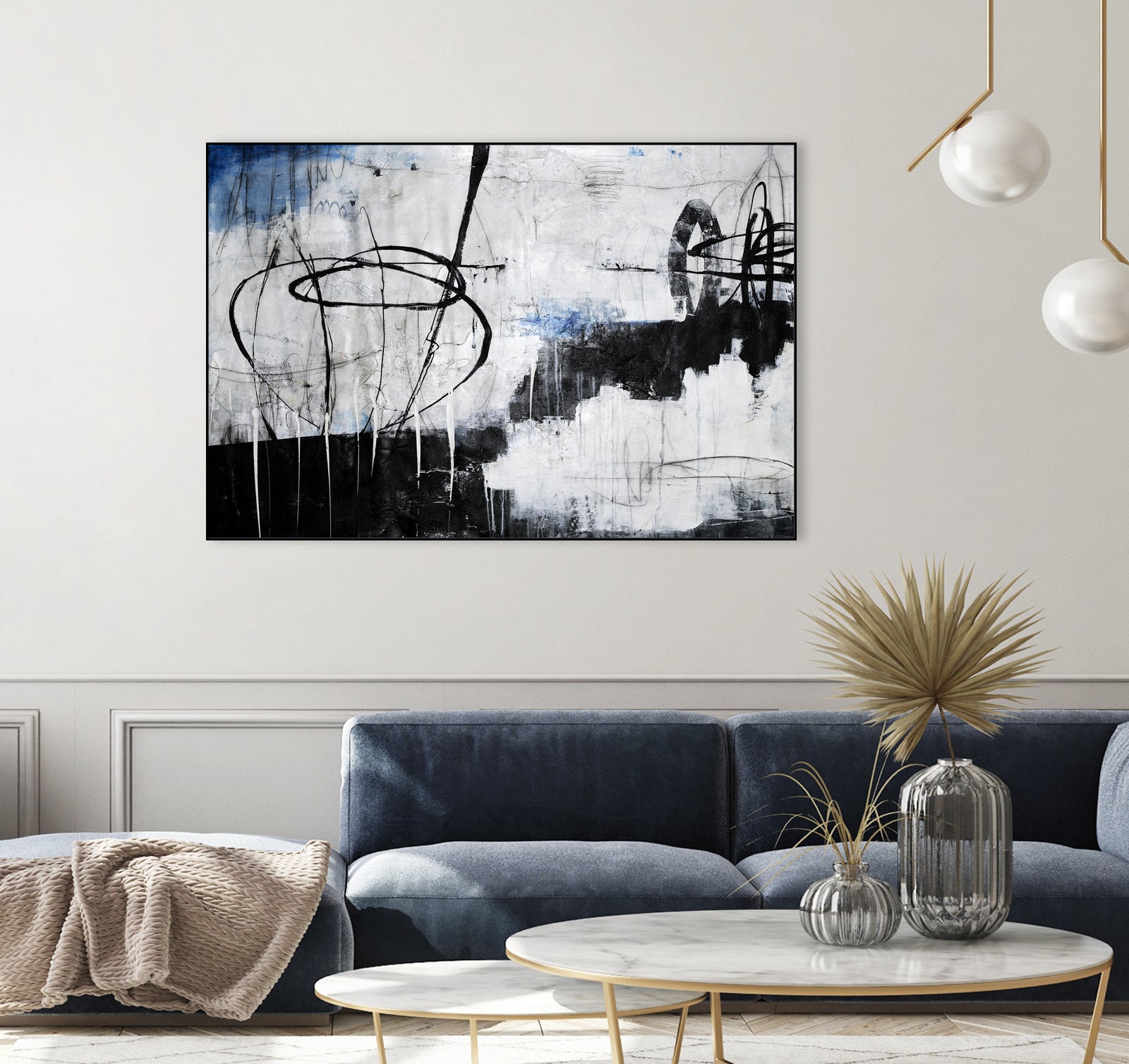 About That Twirl by Daleno Art on GIANT ART - black abstract