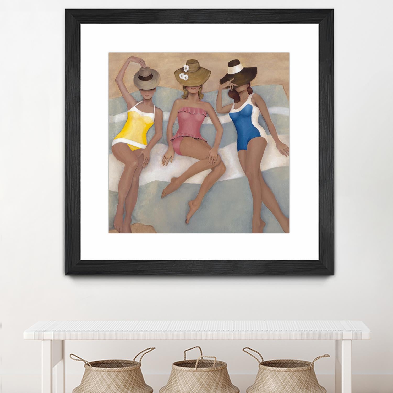 The Orange County Club.tif by Daleno Art on GIANT ART - beige costal beach