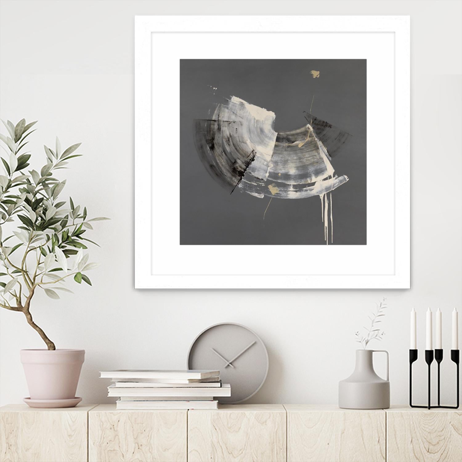 Elegance by Daleno Art on GIANT ART - beige abstract abstrait