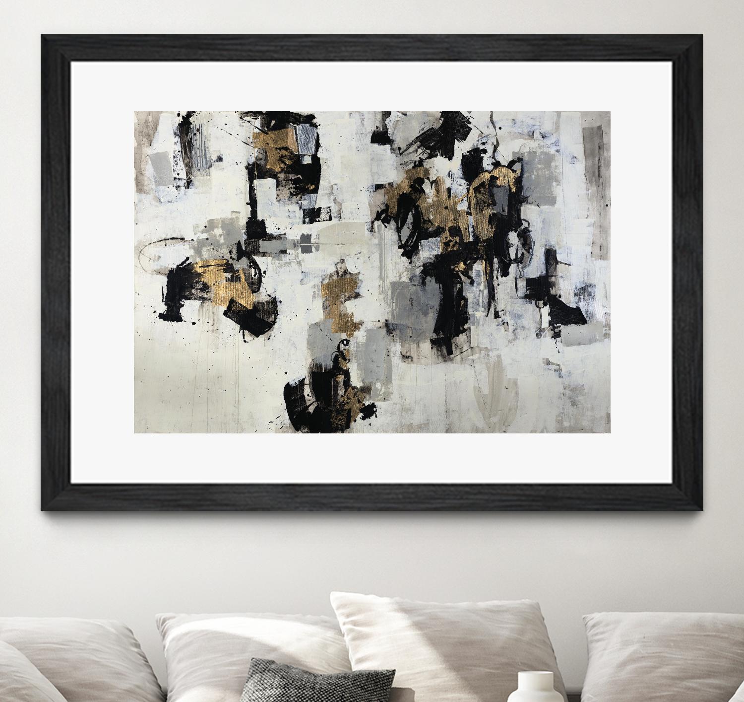 Gold Gloved Boxer by Daleno Art on GIANT ART - gold abstract abstract