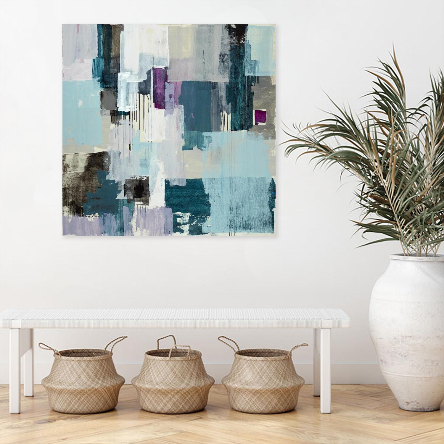 Potential Weaver by Daleno Art on GIANT ART - green abstract