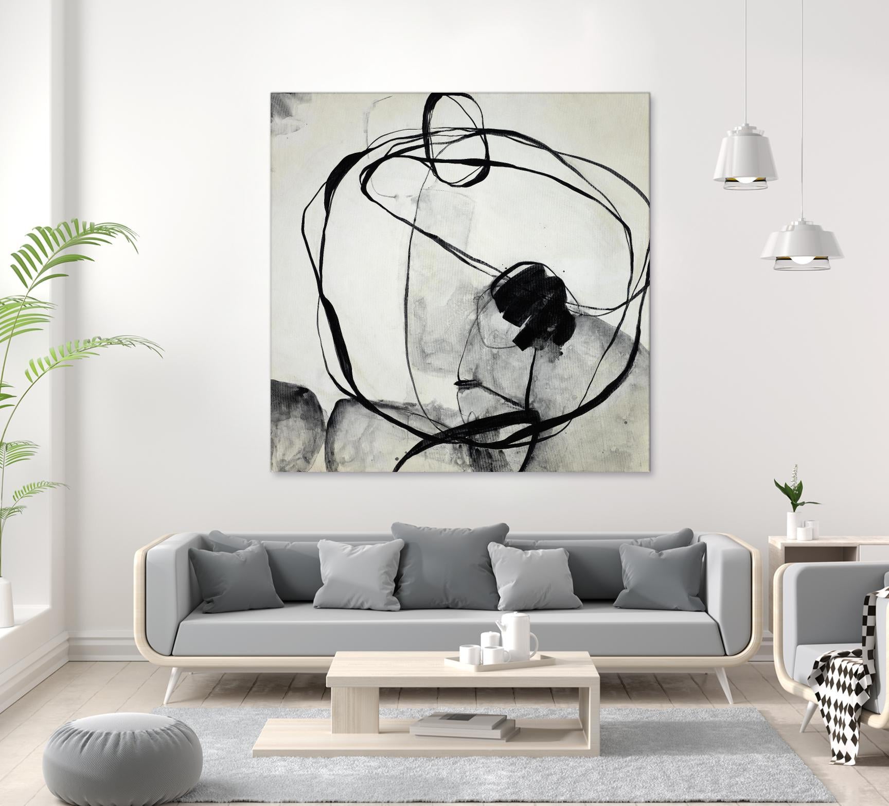 Big Mouth Blabber by Daleno Art on GIANT ART - white black & white abstrait