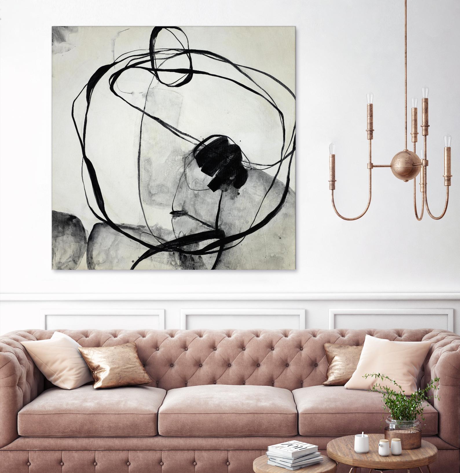 Big Mouth Blabber by Daleno Art on GIANT ART - white black & white abstrait