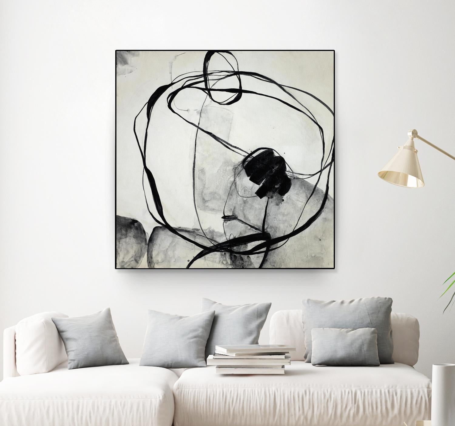 Big Mouth Blabber by Daleno Art on GIANT ART - white black & white abstrait