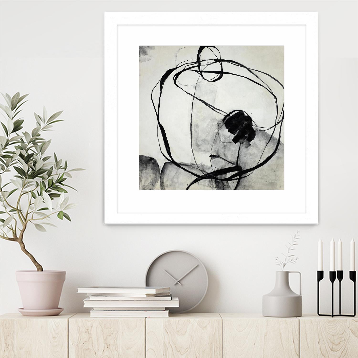 Big Mouth Blabber by Daleno Art on GIANT ART - white black & white abstrait