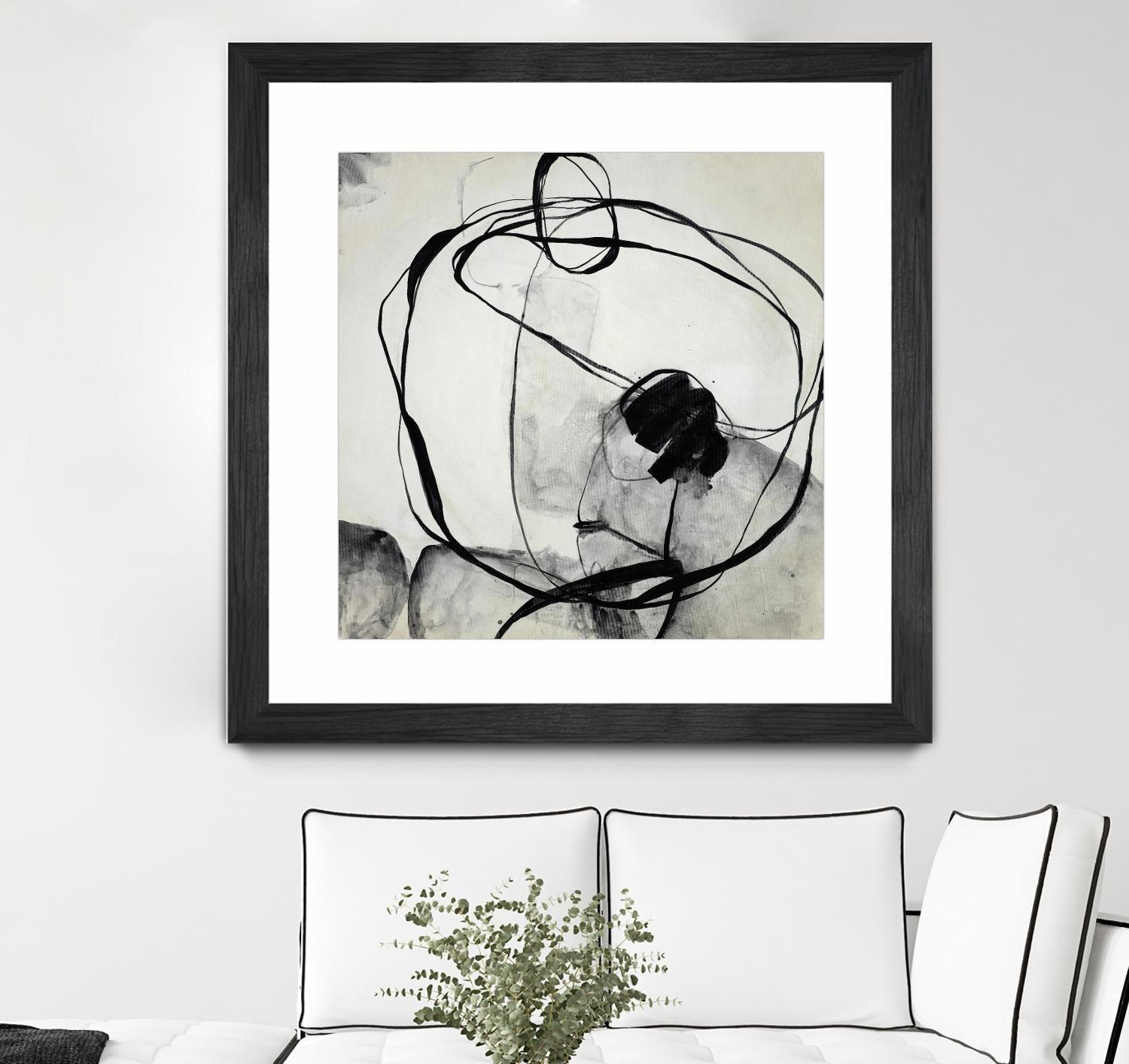 Big Mouth Blabber by Daleno Art on GIANT ART - white black & white abstrait