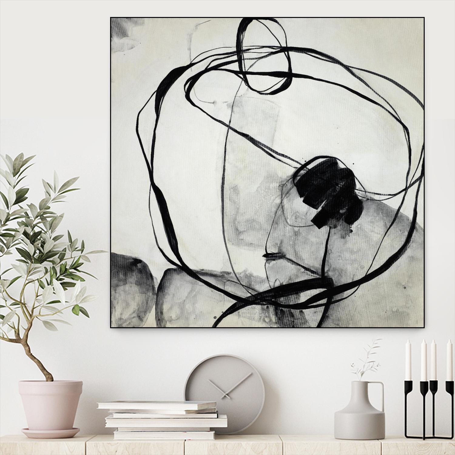 Big Mouth Blabber by Daleno Art on GIANT ART - white black & white abstrait