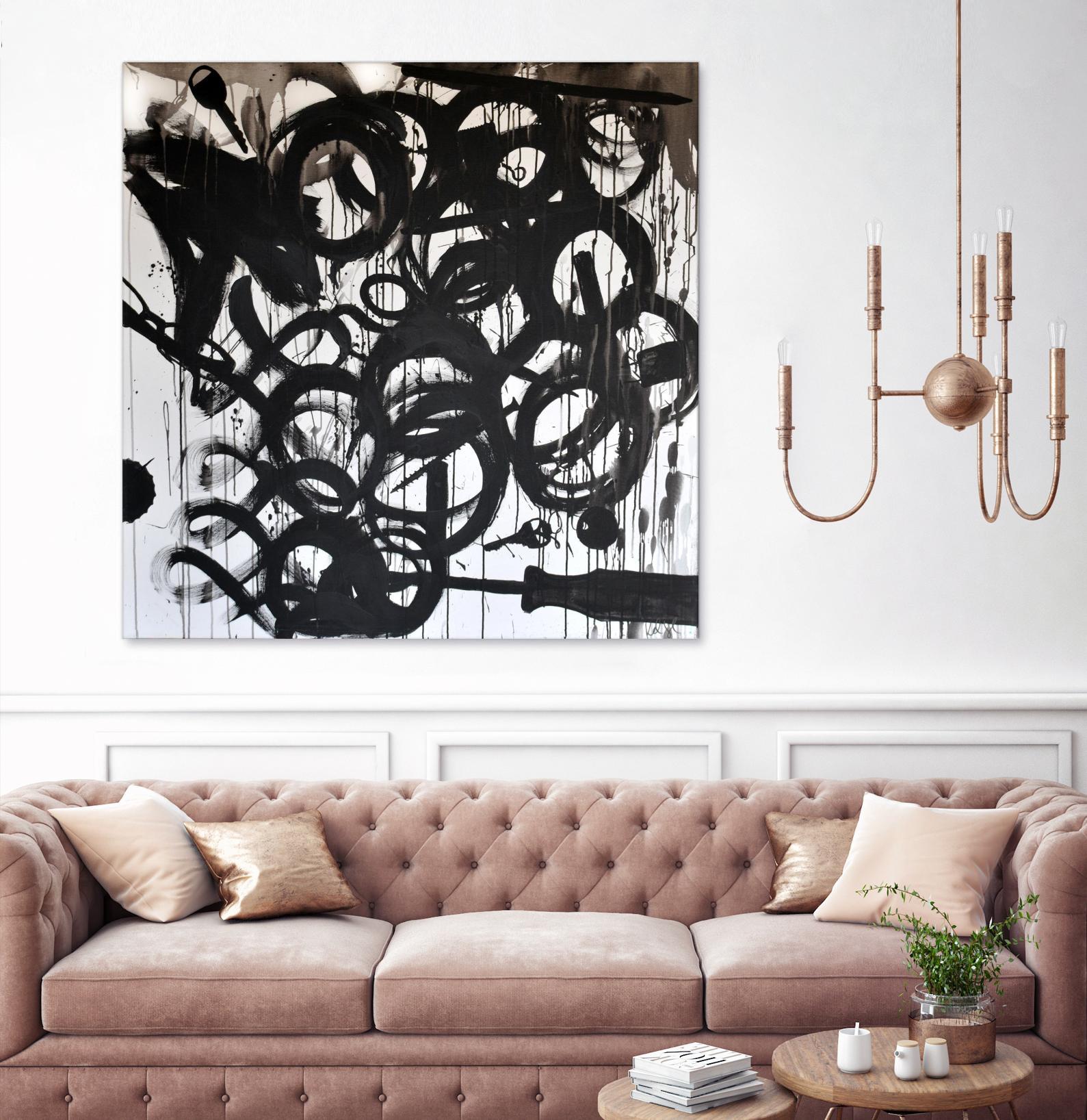 Junk Drawer by KenT Youngstrom on GIANT ART - black and white abstract