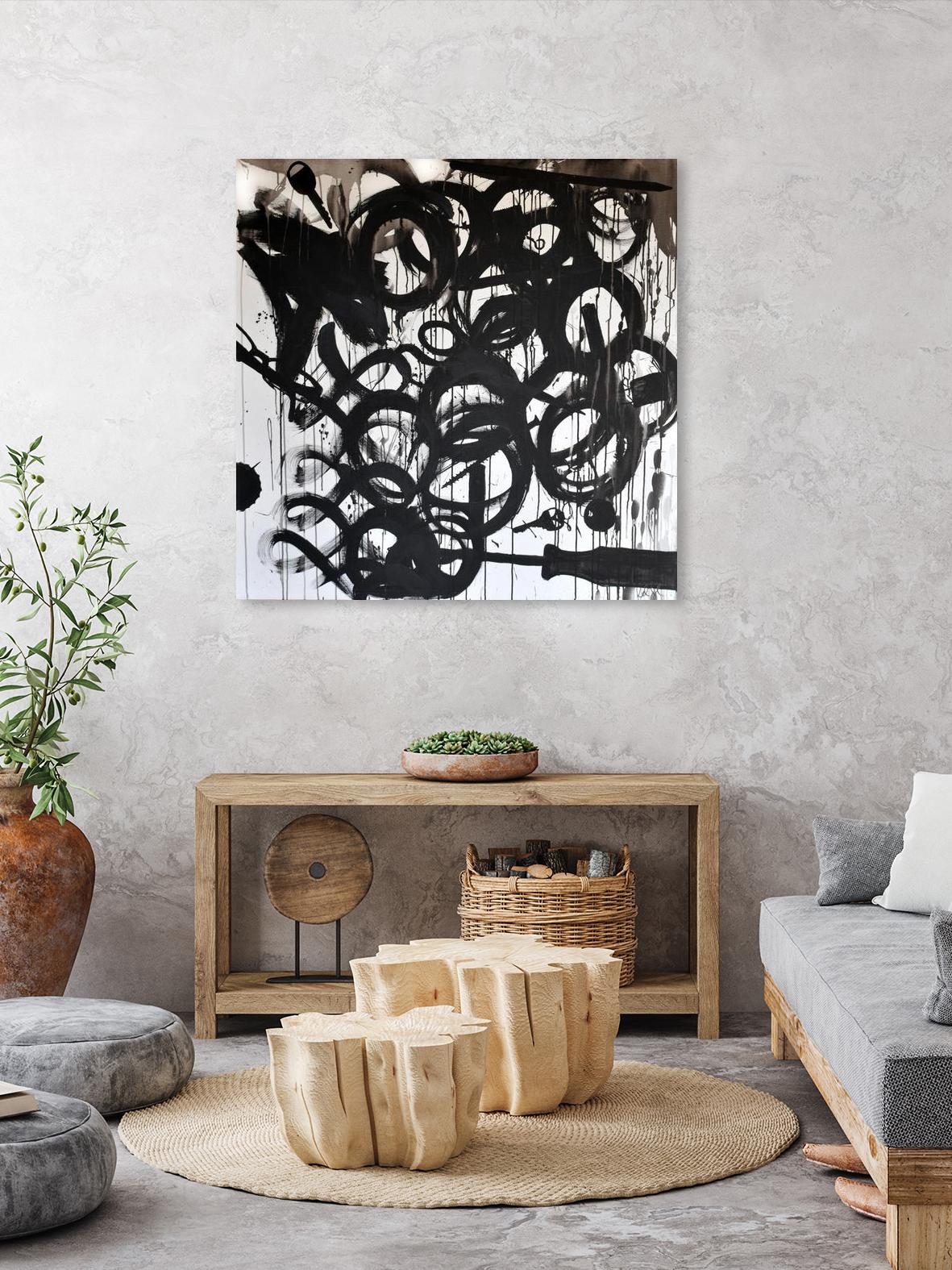 Junk Drawer by KenT Youngstrom on GIANT ART - black and white abstract