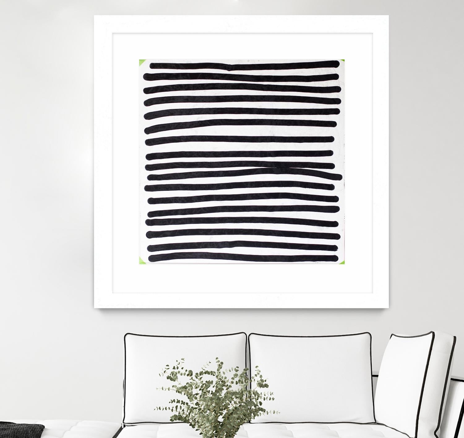 Pattern 3 of 16 by Kent Youngstrom on GIANT ART - black and white linear