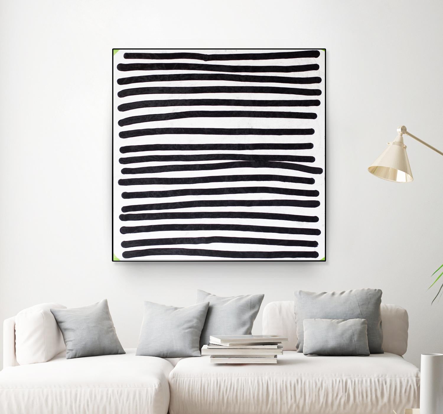 Pattern 3 of 16 by Kent Youngstrom on GIANT ART - black and white linear