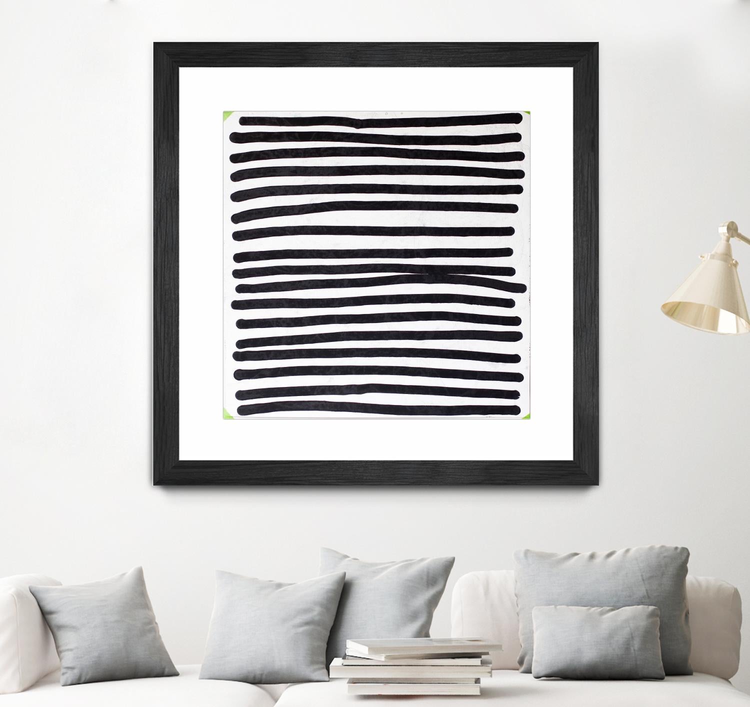 Pattern 3 of 16 by Kent Youngstrom on GIANT ART - black and white linear