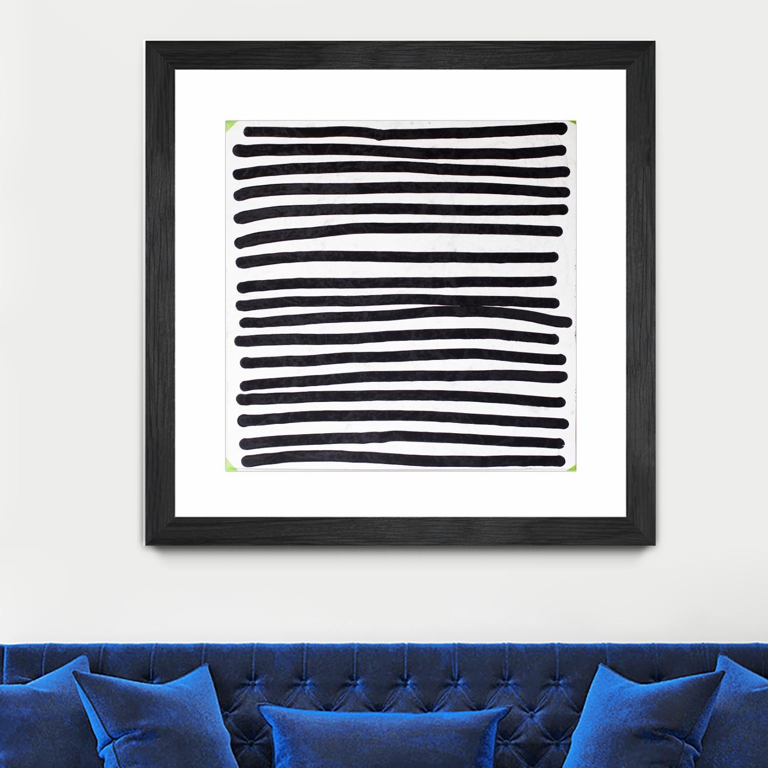 Pattern 3 of 16 by Kent Youngstrom on GIANT ART - black and white linear