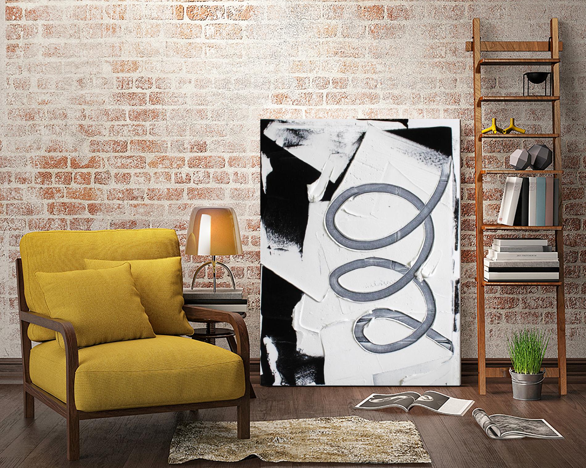 Swirl by KenT Youngstrom on GIANT ART - black and white abstract