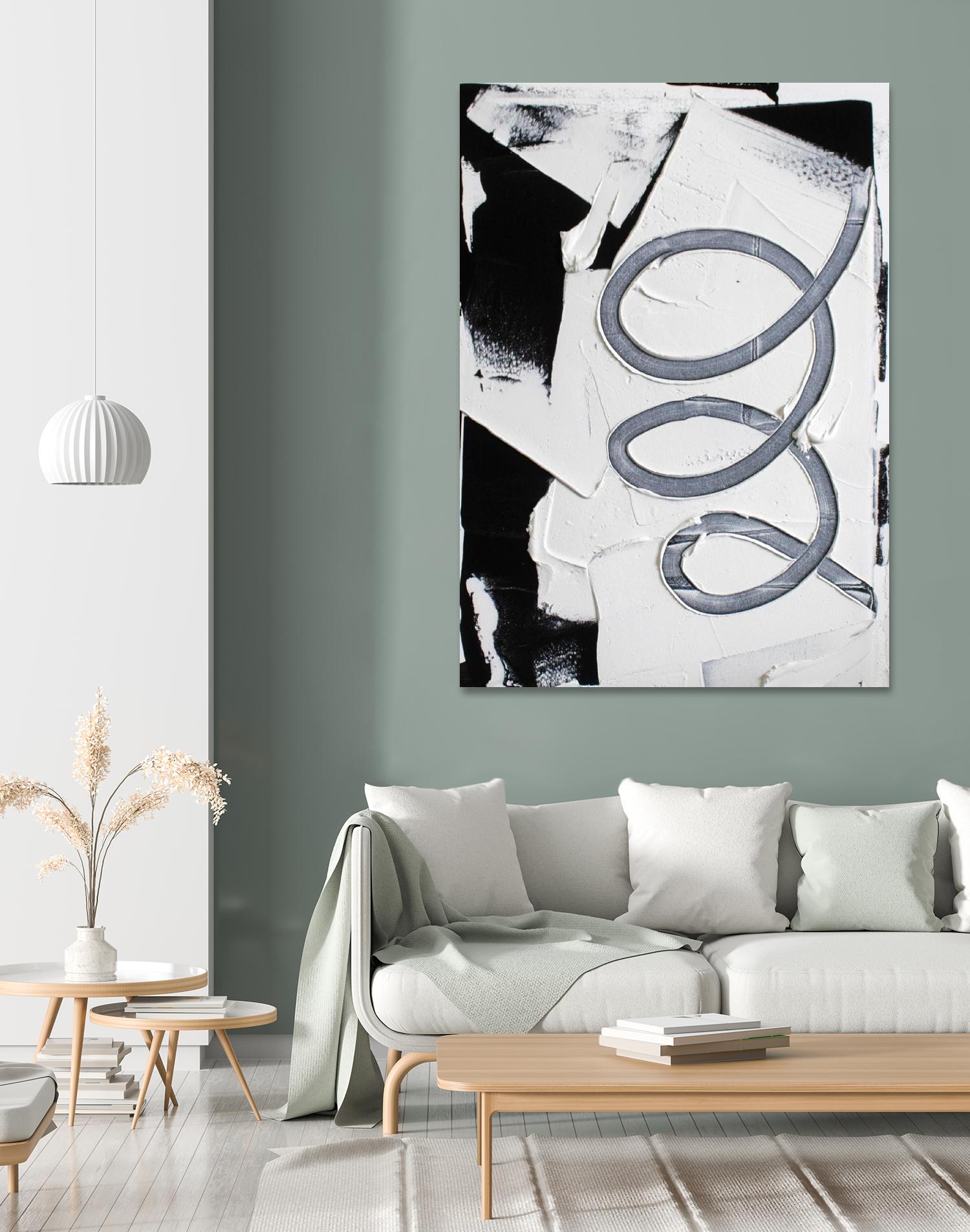 Swirl by KenT Youngstrom on GIANT ART - black and white abstract