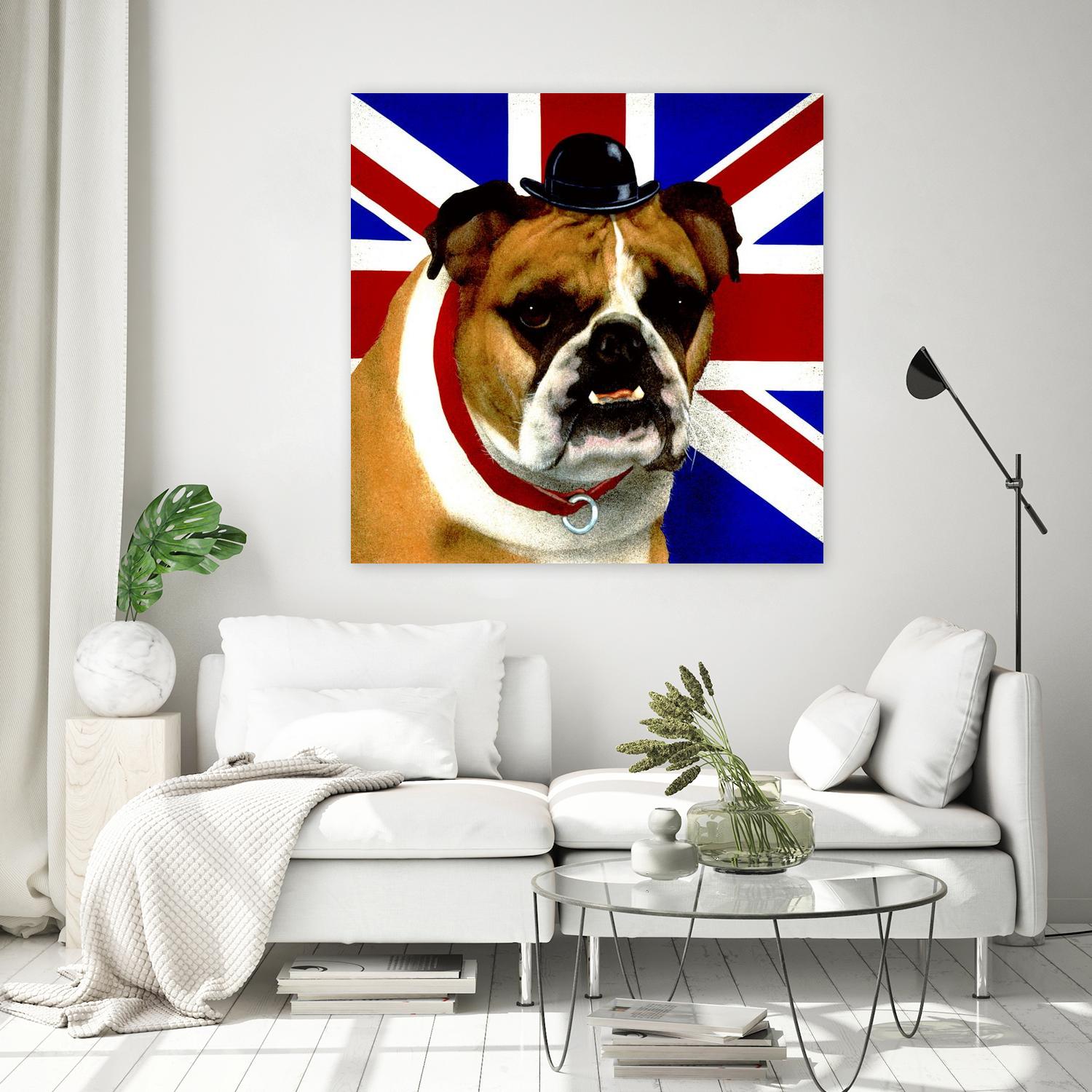 Bully by Will Bullas on GIANT ART - blue animals