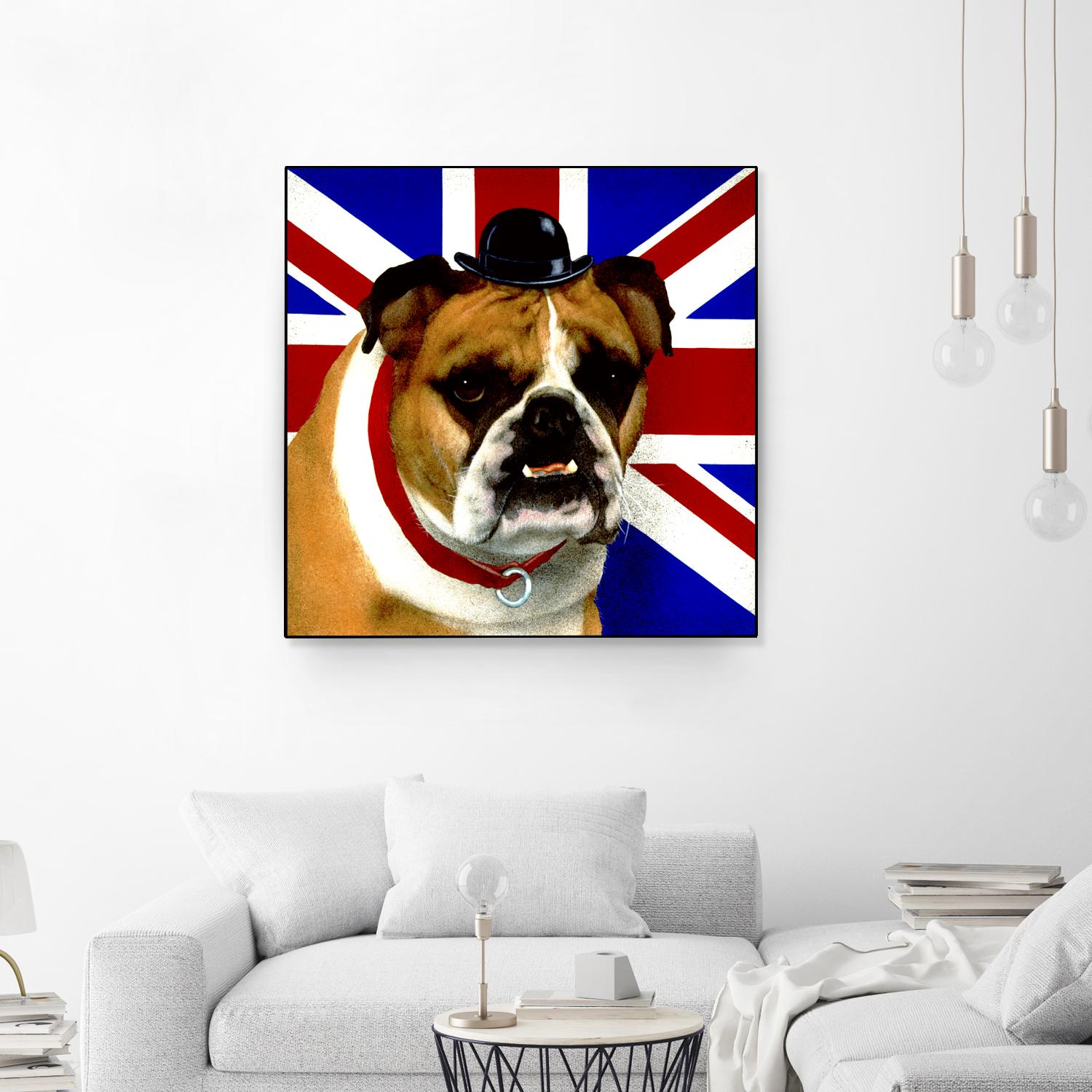 Bully by Will Bullas on GIANT ART - blue animals