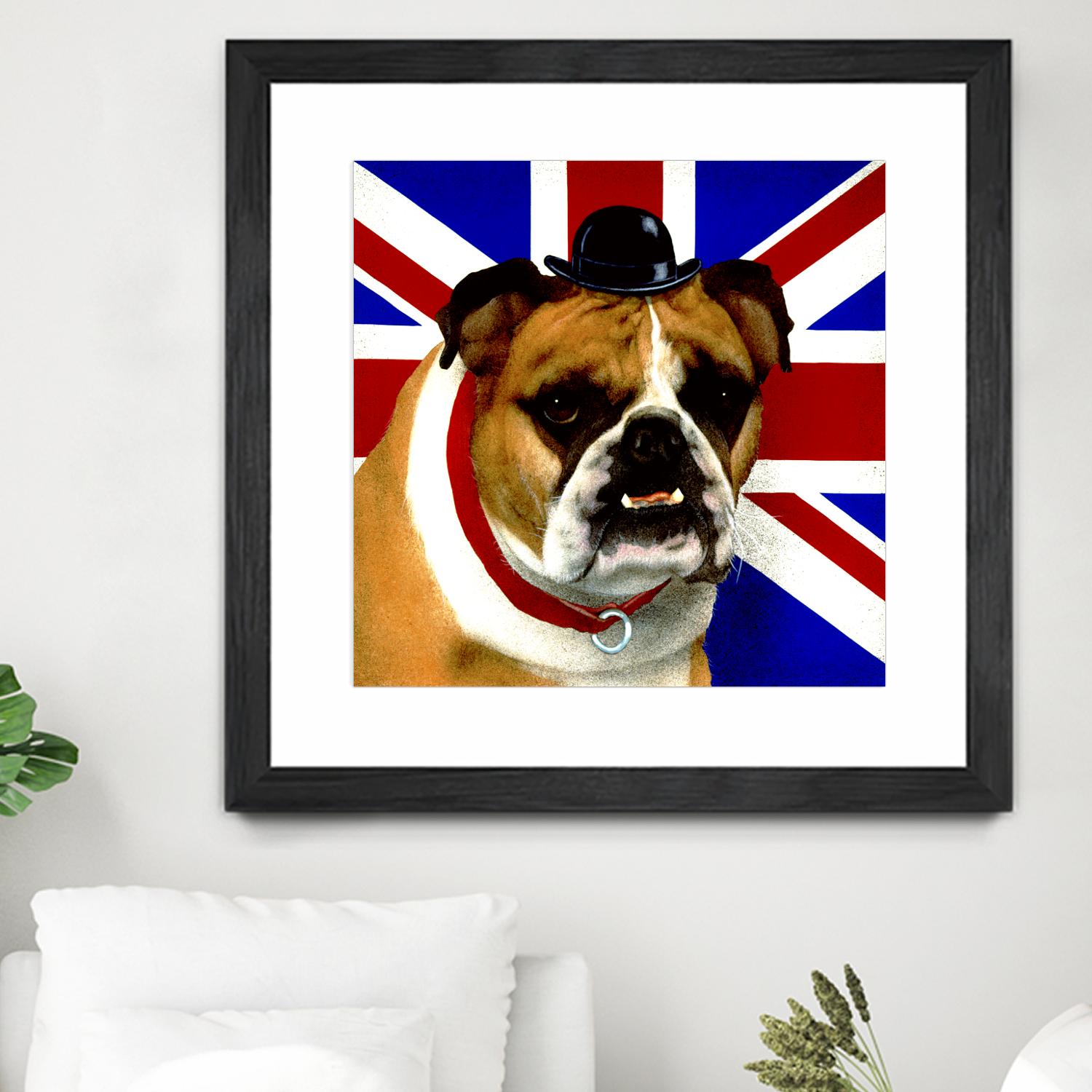 Bully by Will Bullas on GIANT ART - blue animals