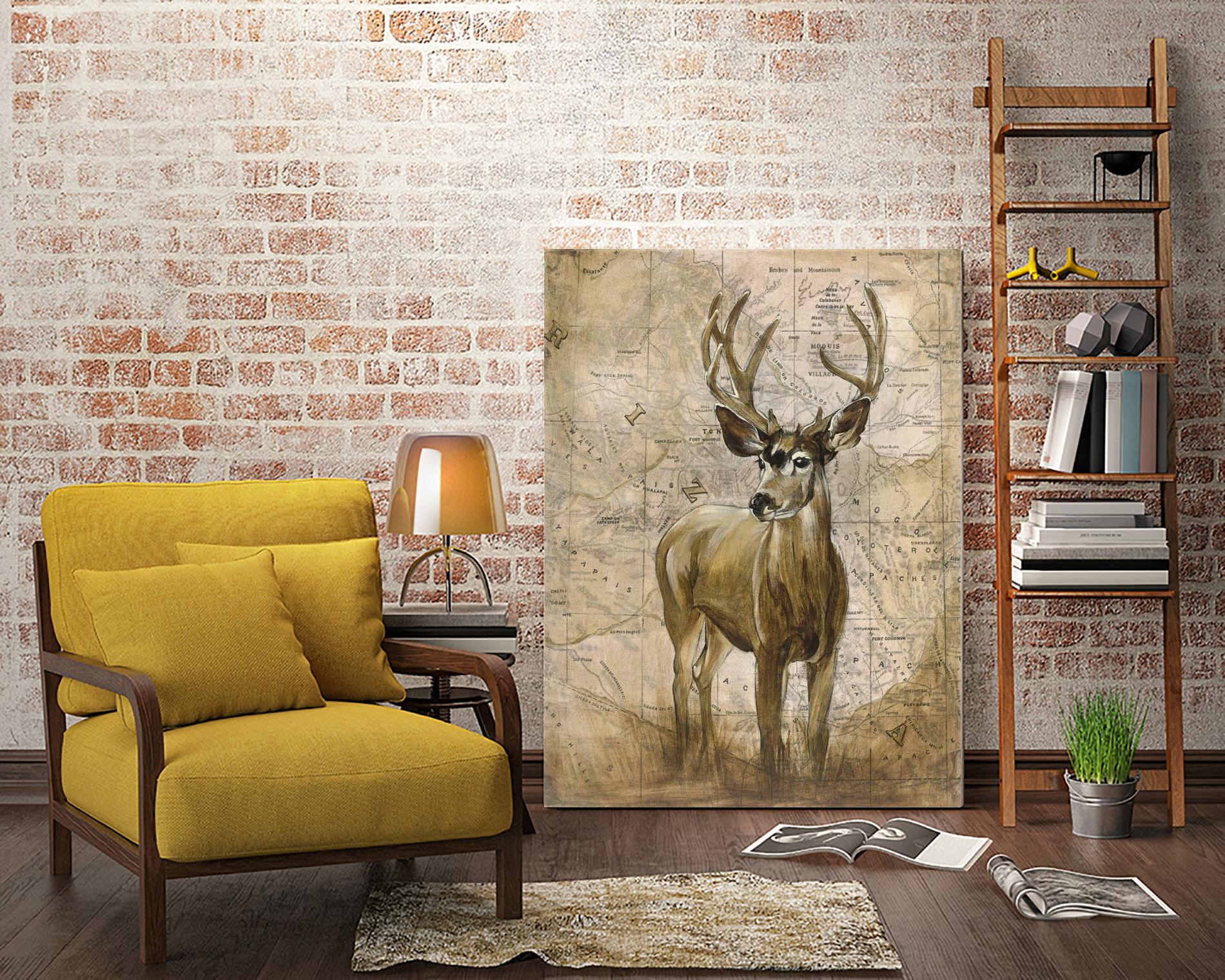 Native Spirit 1 by Elizabeth Hope on GIANT ART - beige animals