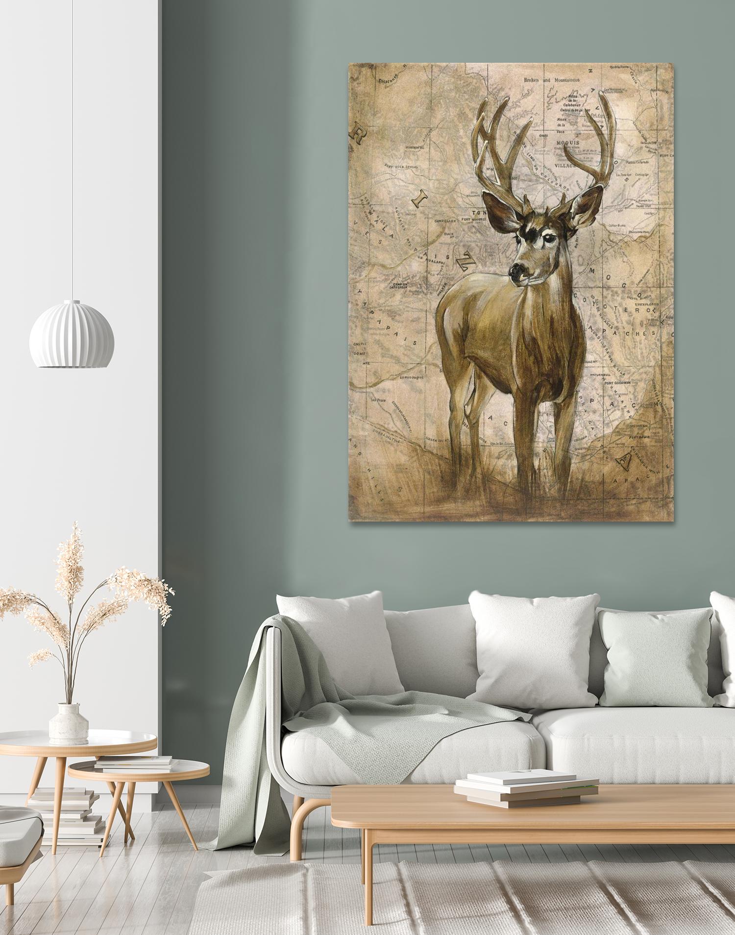 Native Spirit 1 by Elizabeth Hope on GIANT ART - beige animals