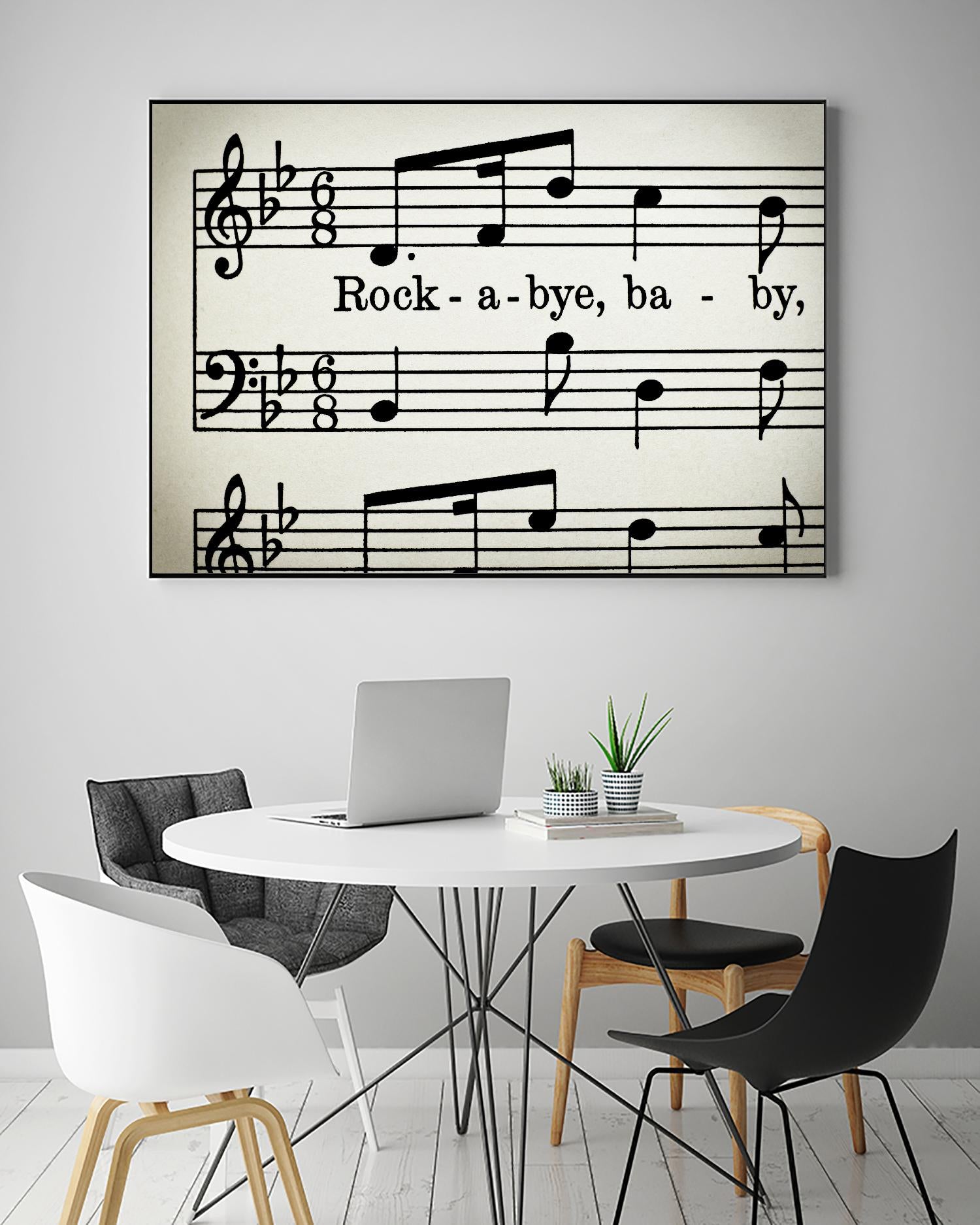 Rock a Bye by Amy Smith on GIANT ART - white photo art