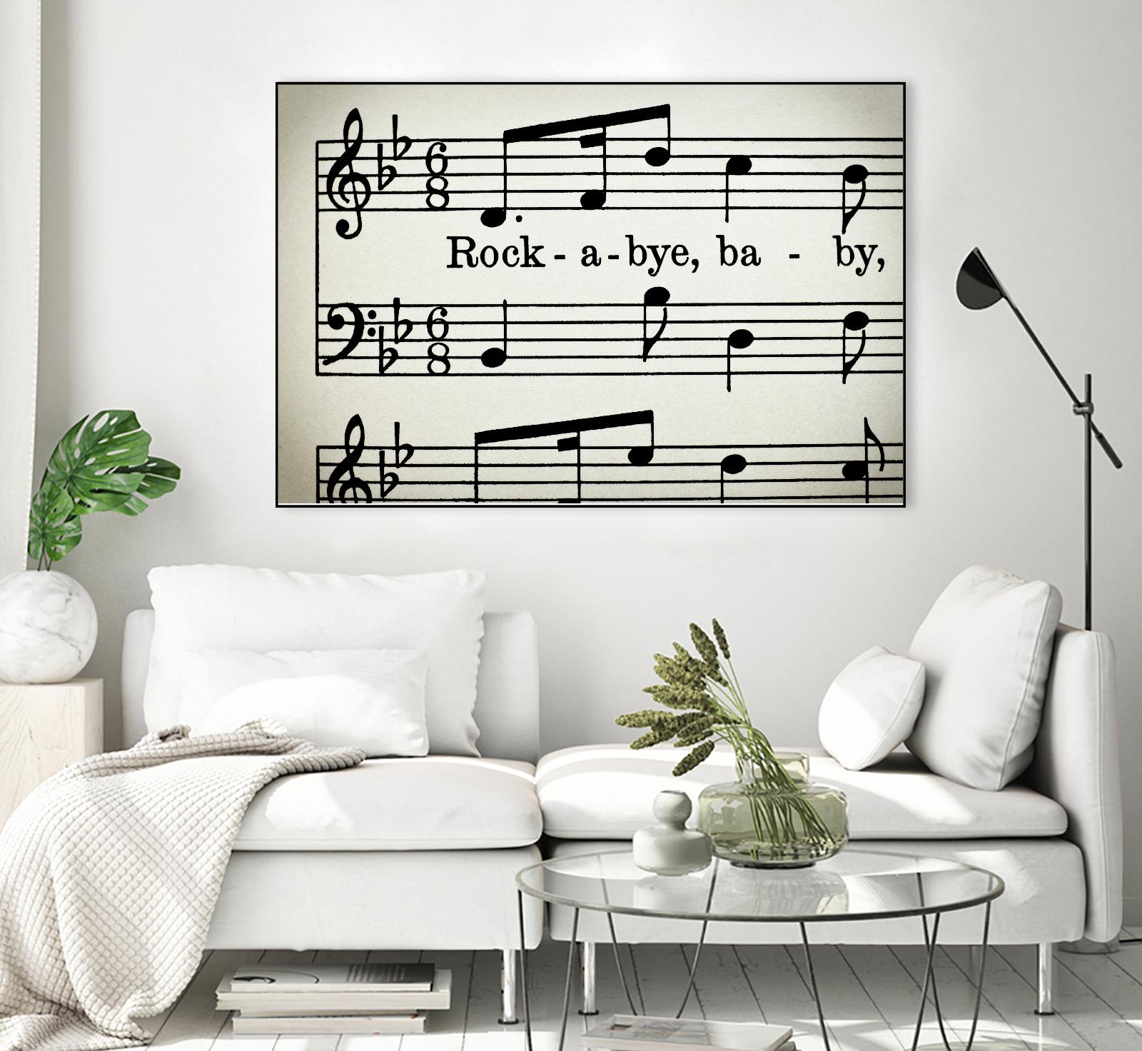 Rock a Bye by Amy Smith on GIANT ART - white photo art