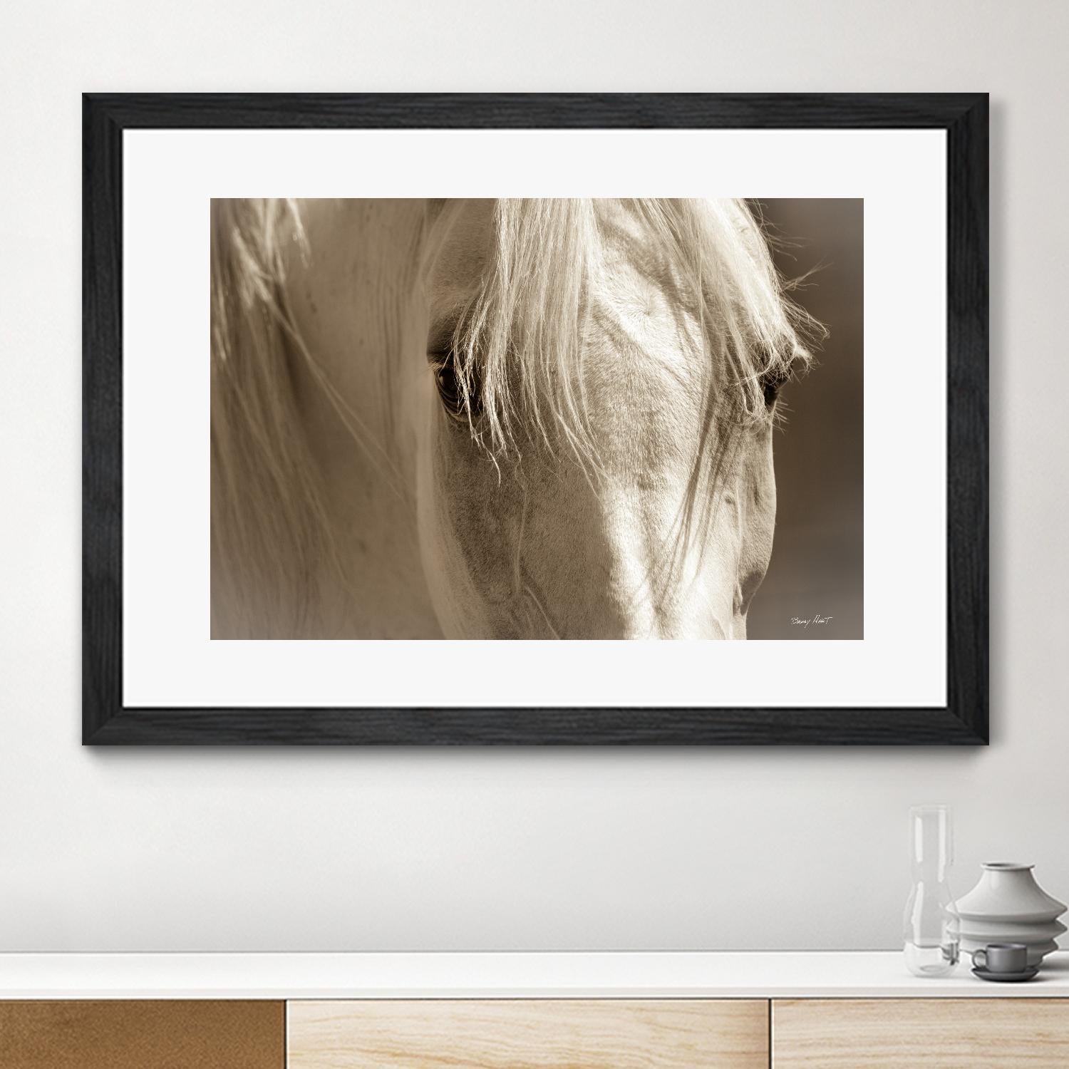 Angel Eyes by Barry Hart on GIANT ART - beige animals