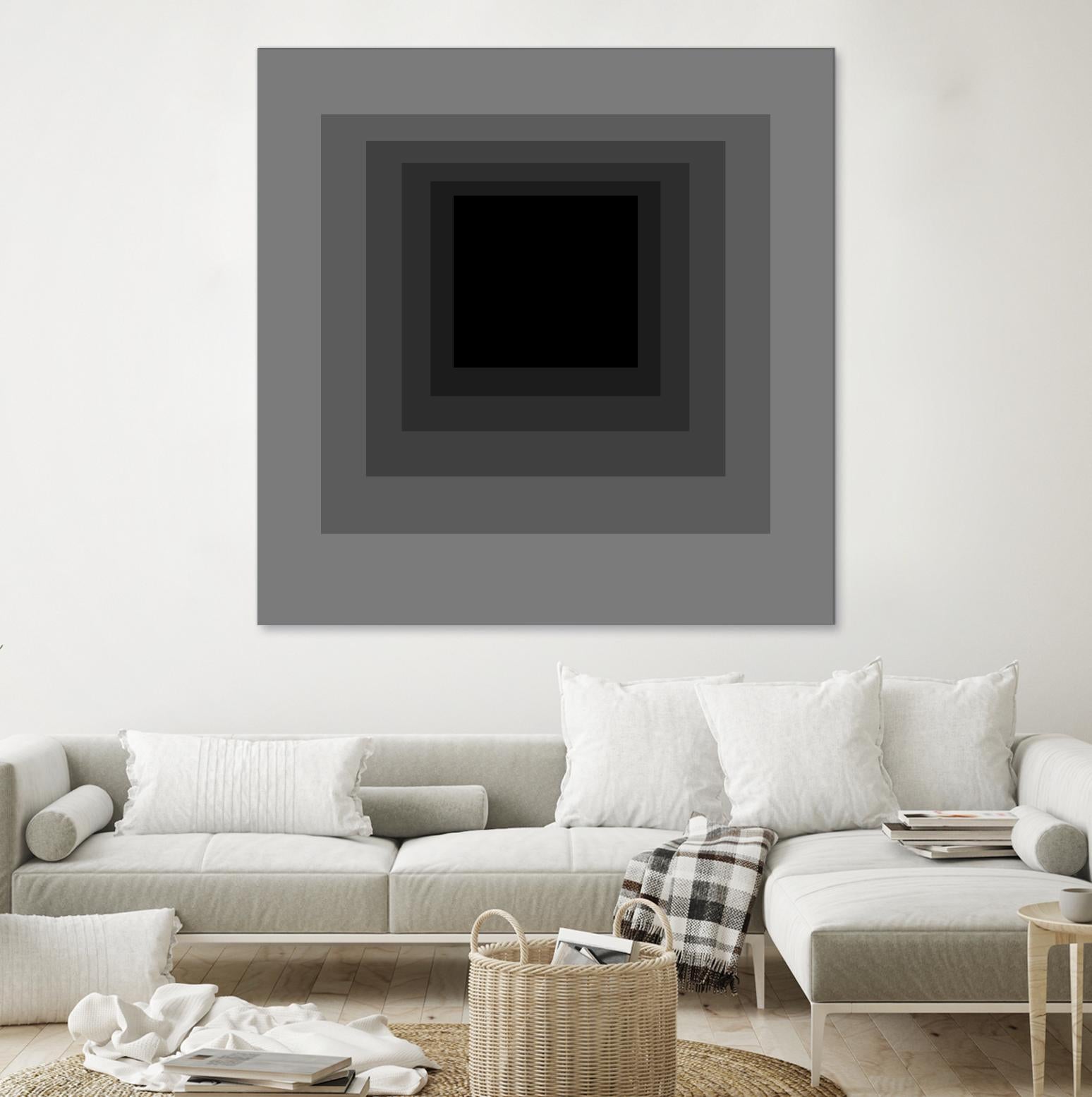 After Josef A by GI ArtLab on GIANT ART - grey abstract