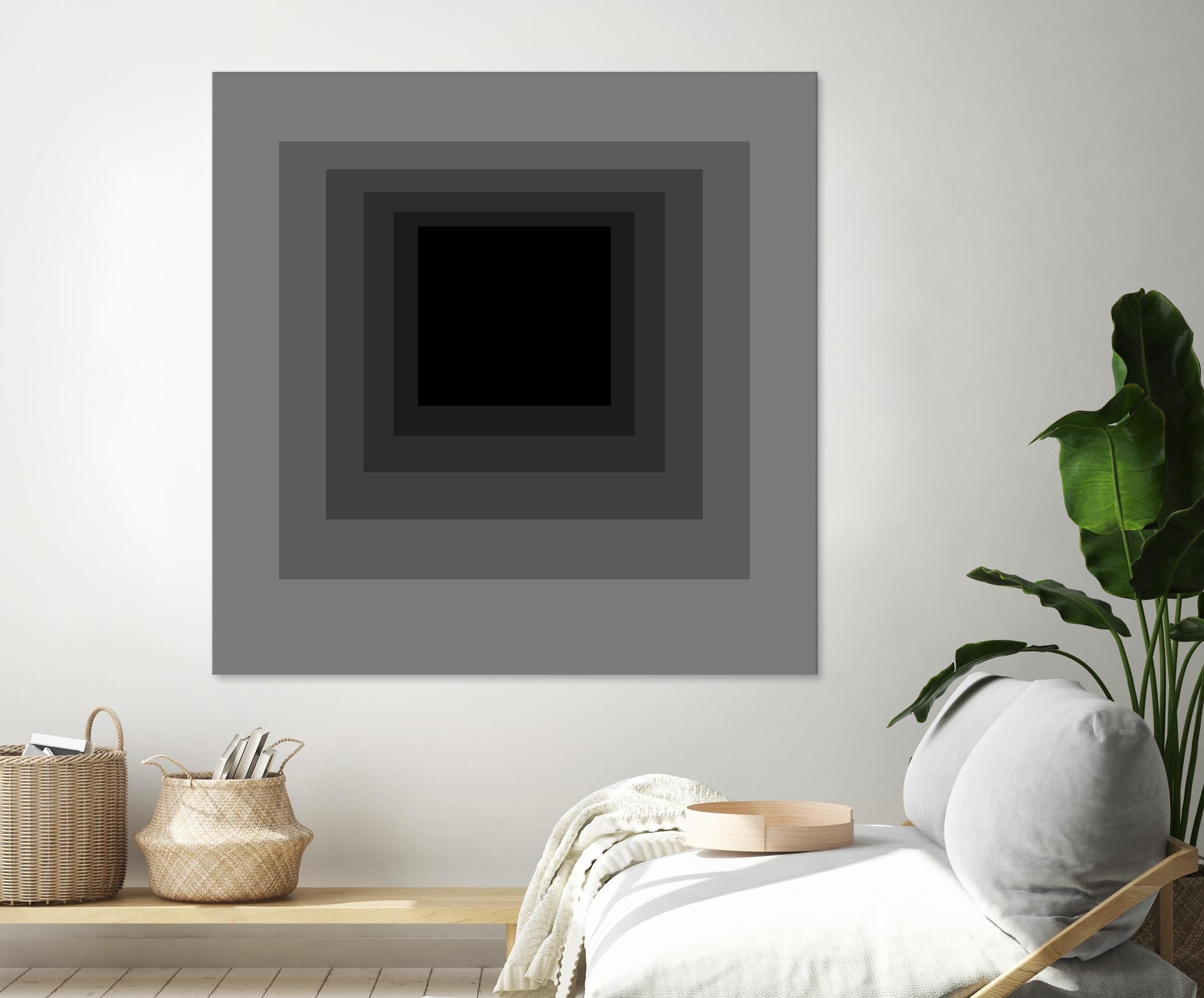 After Josef A by GI ArtLab on GIANT ART - grey abstract