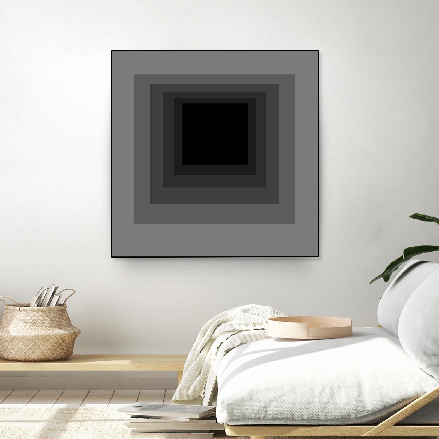 After Josef A by GI ArtLab on GIANT ART - grey abstract