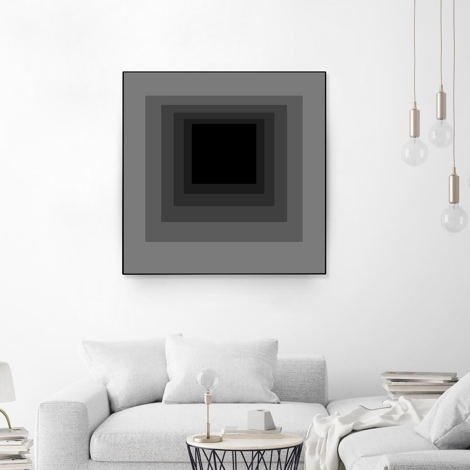 After Josef A by GI ArtLab on GIANT ART - grey abstract