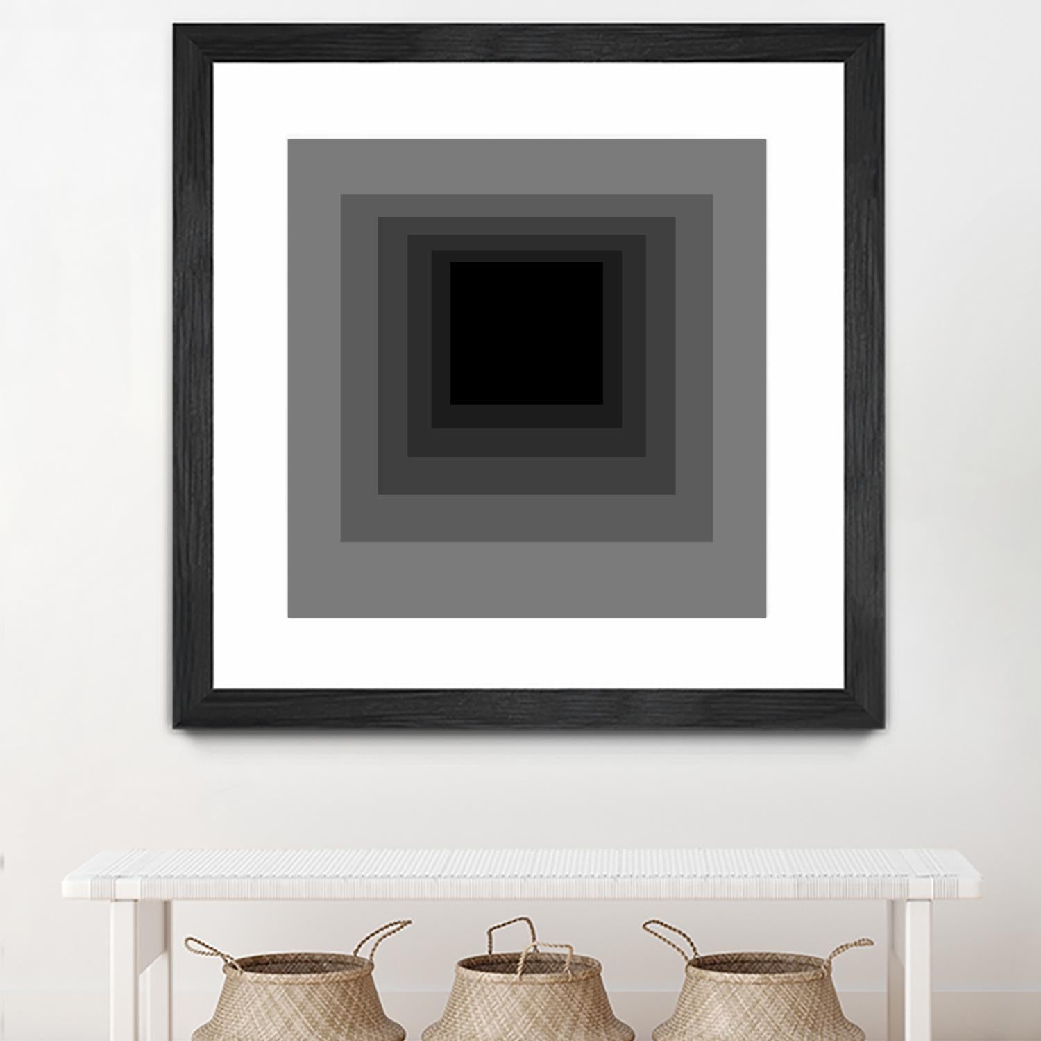 After Josef A by GI ArtLab on GIANT ART - grey abstract