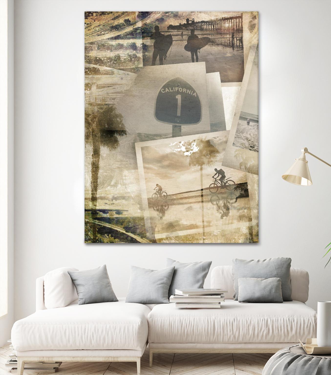 Los Angeles Polaroid C by SEA Studio on GIANT ART - beige cityscapes & streets color photography