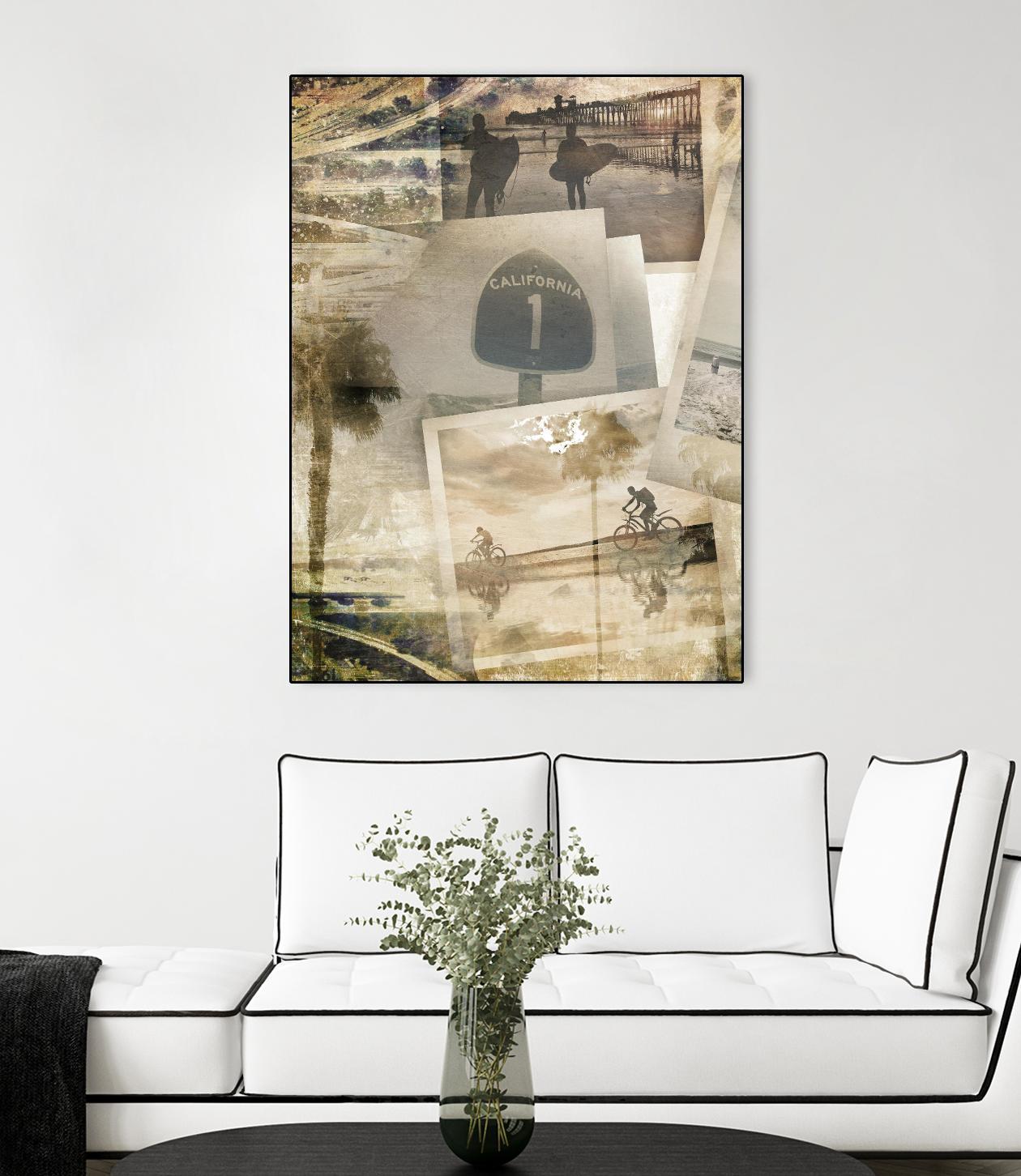 Los Angeles Polaroid C by SEA Studio on GIANT ART - beige cityscapes & streets color photography