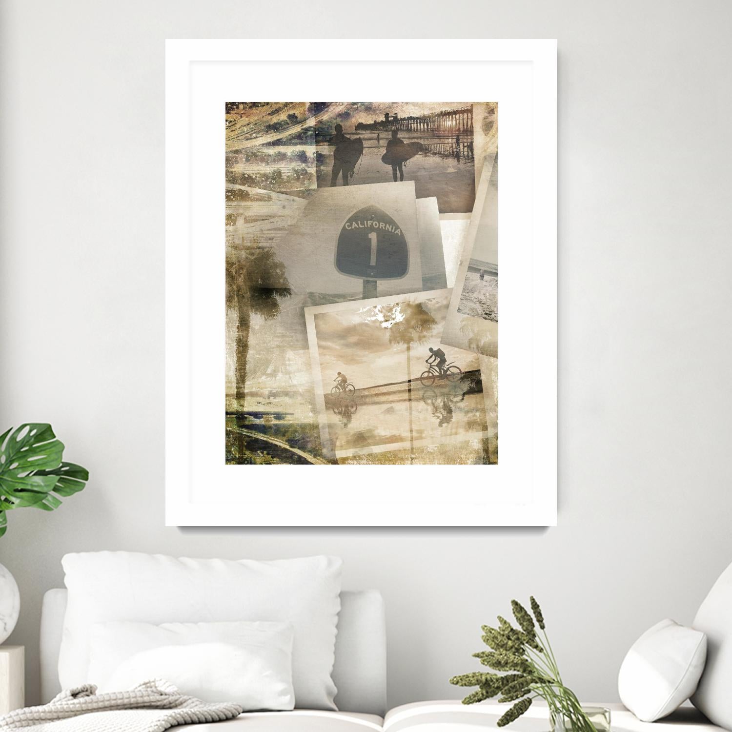 Los Angeles Polaroid C by SEA Studio on GIANT ART - beige cityscapes & streets color photography