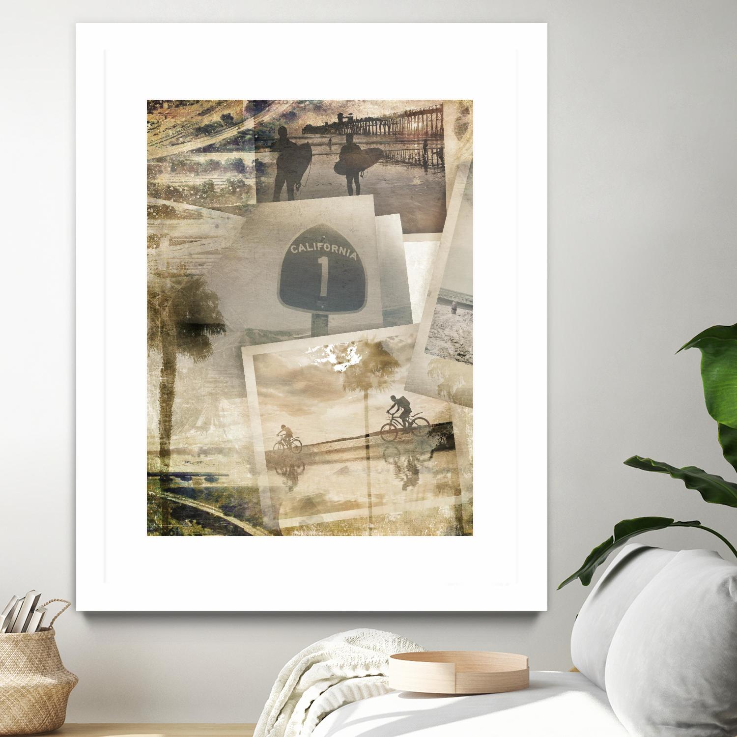 Los Angeles Polaroid C by SEA Studio on GIANT ART - beige cityscapes & streets color photography