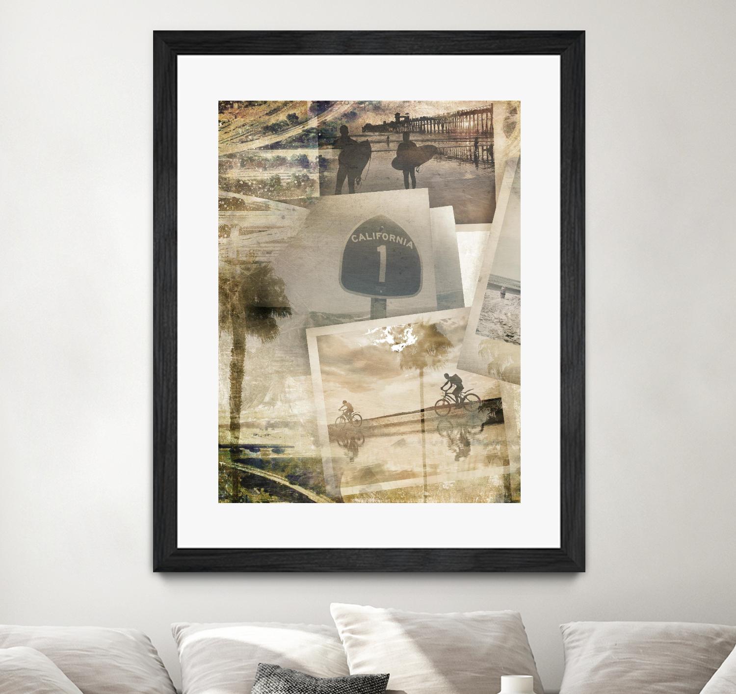 Los Angeles Polaroid C by SEA Studio on GIANT ART - beige cityscapes & streets color photography